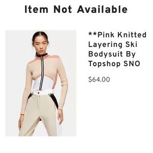 ISO Topshop Sno Bodysuit, any these color for ski